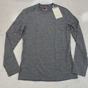 Icebreaker Mens S Merino 100% Wool 260 Tech Long Slv Crew Thermal Top Base Layer